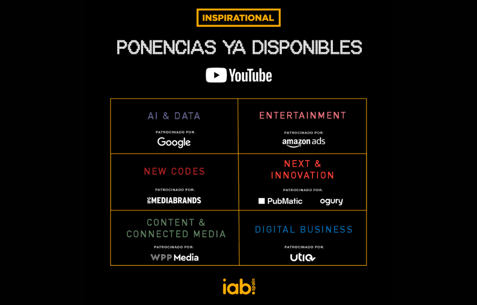 Inspirational’25 en YouTube: conferencias y mesas redondas